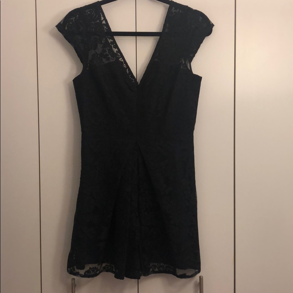 BCBGeneration Black lace romper